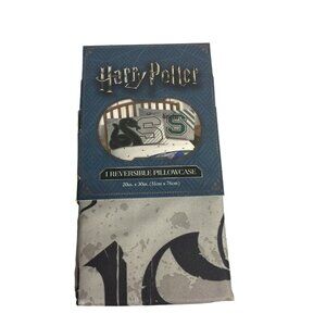 Harry Potter SLYTHERIN Reversible Standard Pillowcase